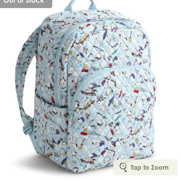 Vera Bradley | Bags | Vb X Peanuts Essential Large Backpack  display picture 3